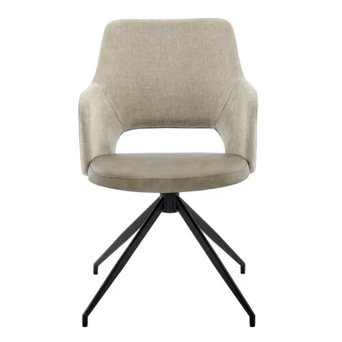 Swayfield Swivel Armchair - Gray