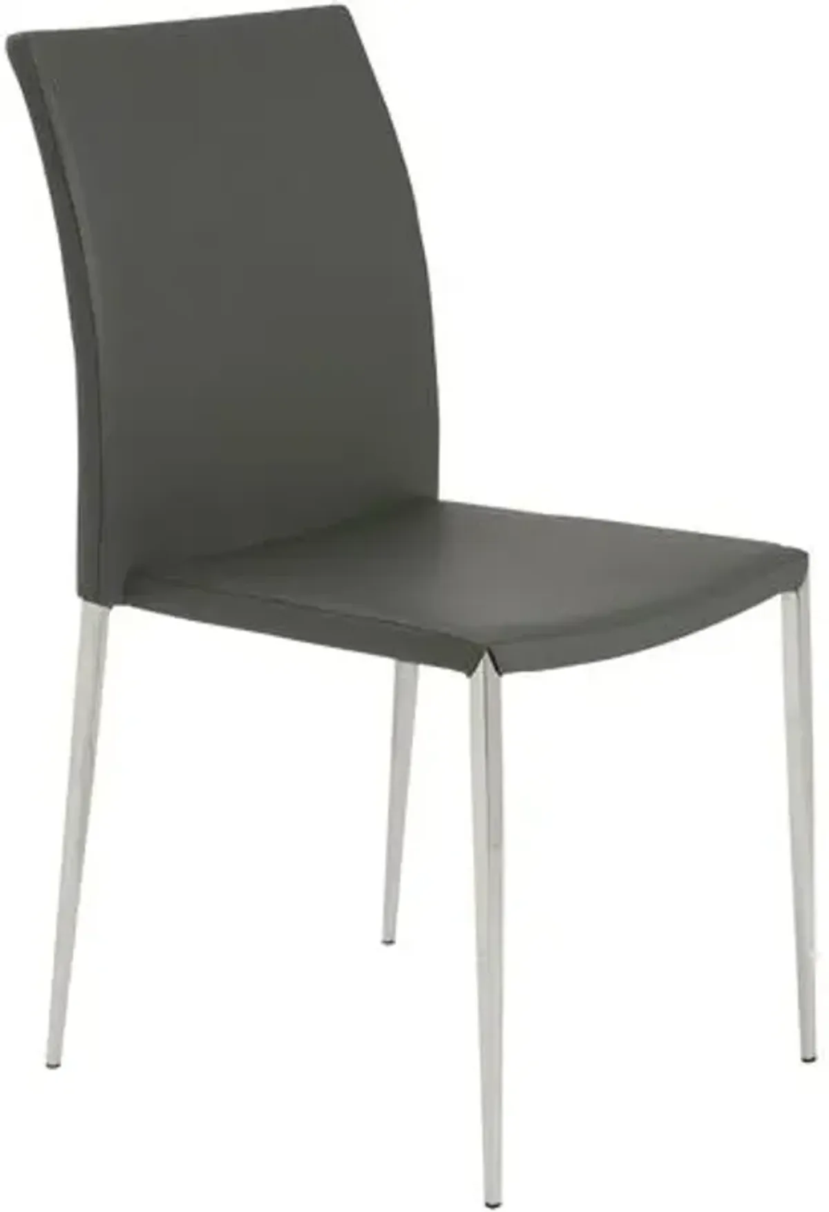 Set of 2 Thaline Stacking Chairs - Gray