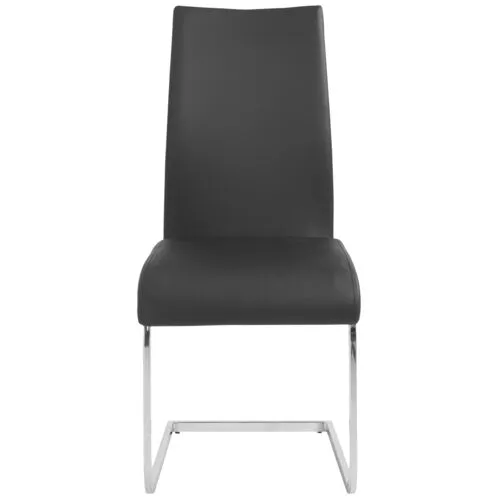 Set of 4 Virelia Side Chairs - Black