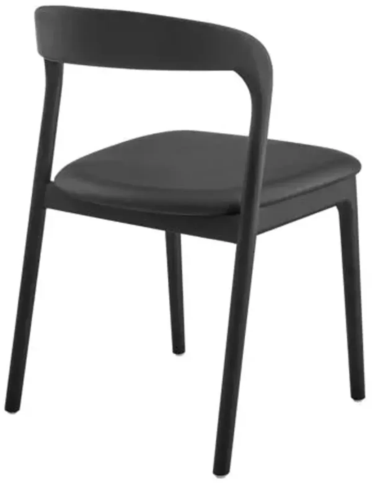 Bentwood Dining Side Chair - Black
