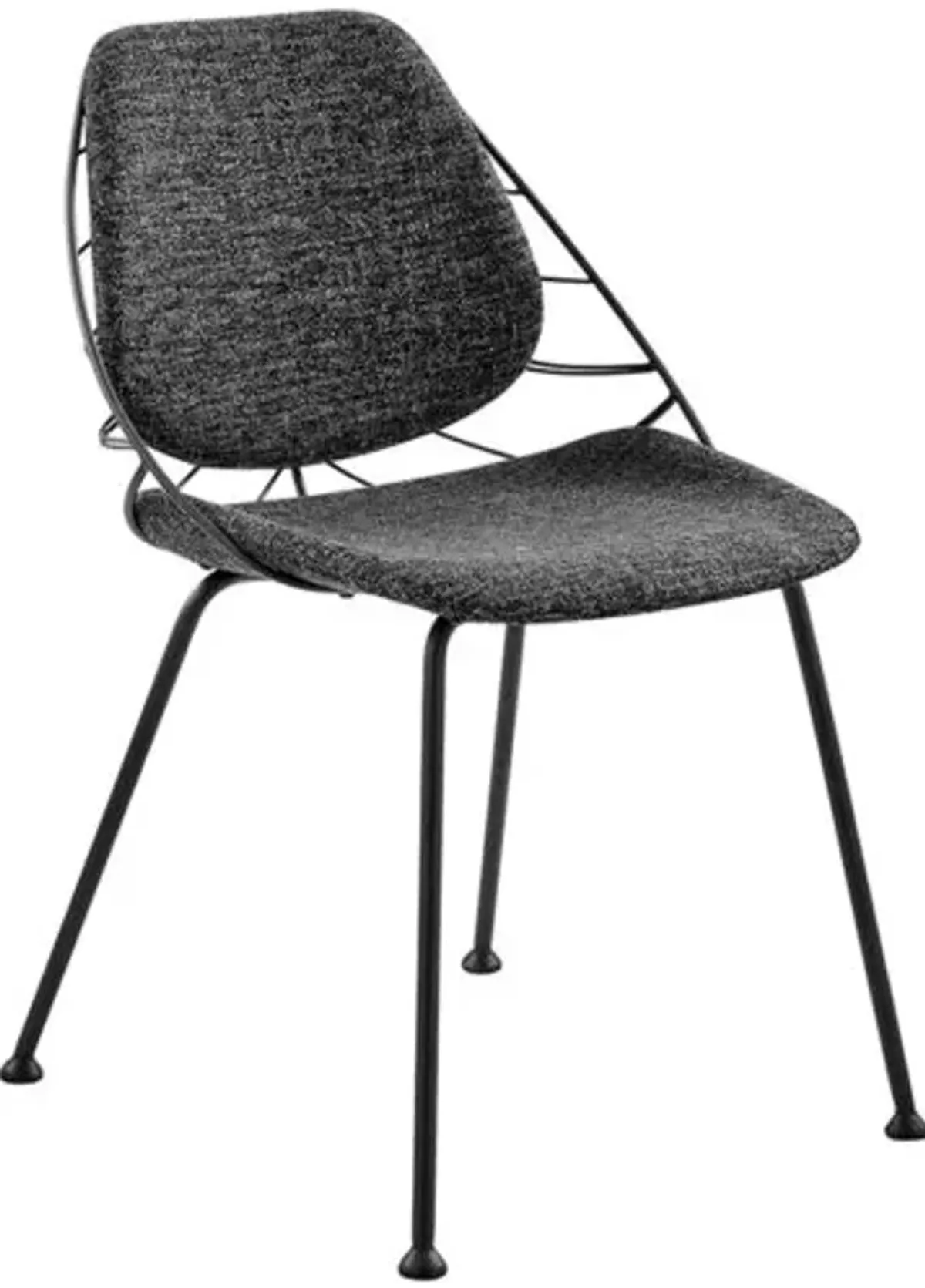 Set of 2 Florine Side Chairs - Black