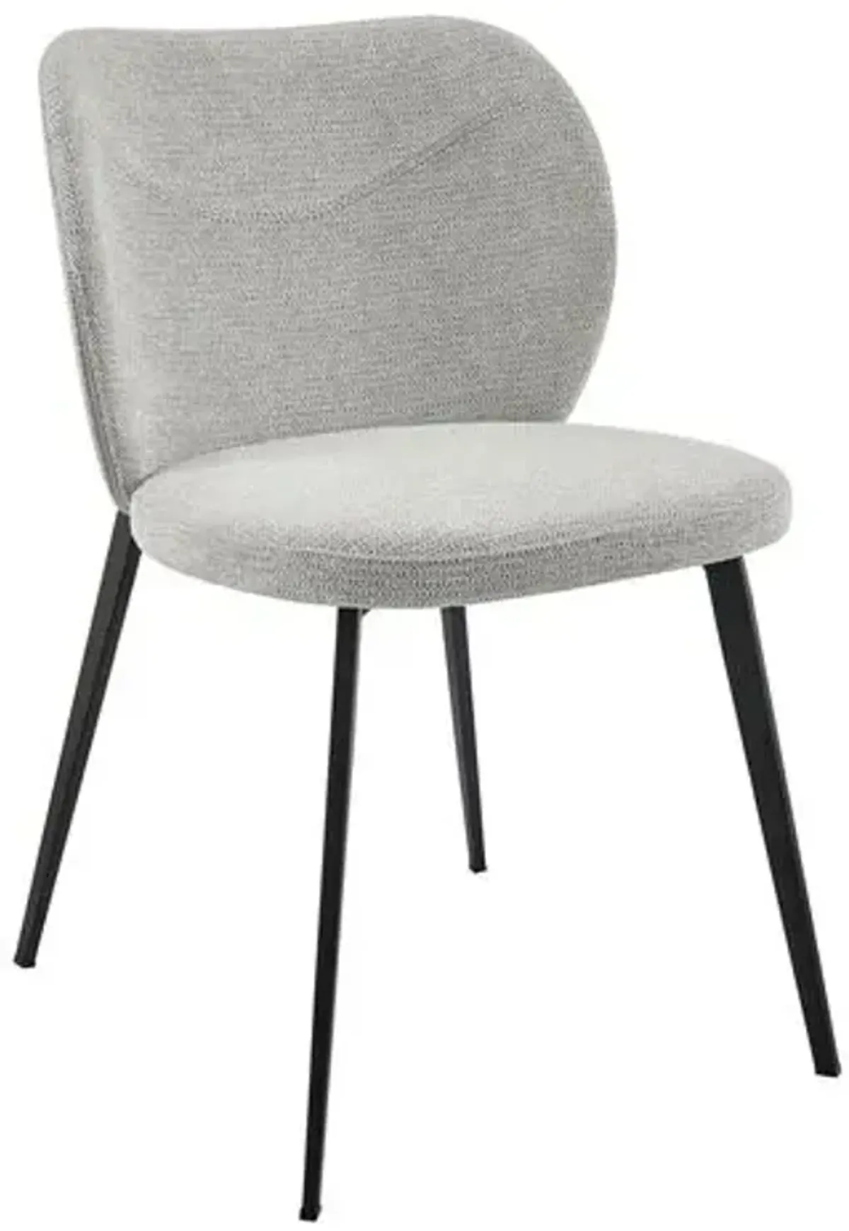 Set of 2 Caspia Side Chairs - Gray