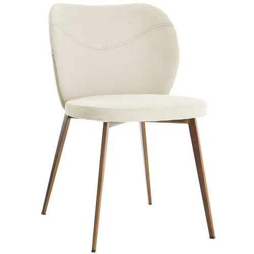 Set of 2 Caspia Side Chairs - Beige