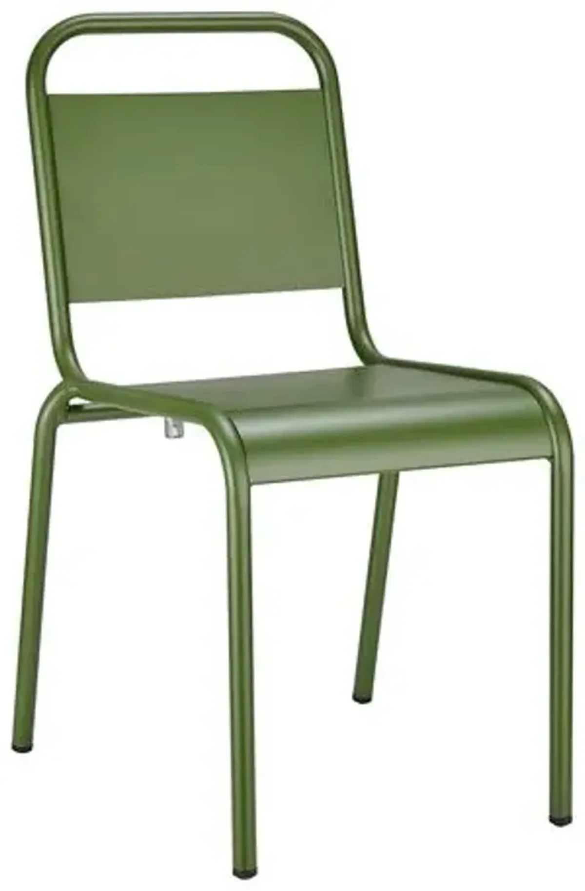 Set of 2 Terrafirma Outdoor Side Chairs - Green