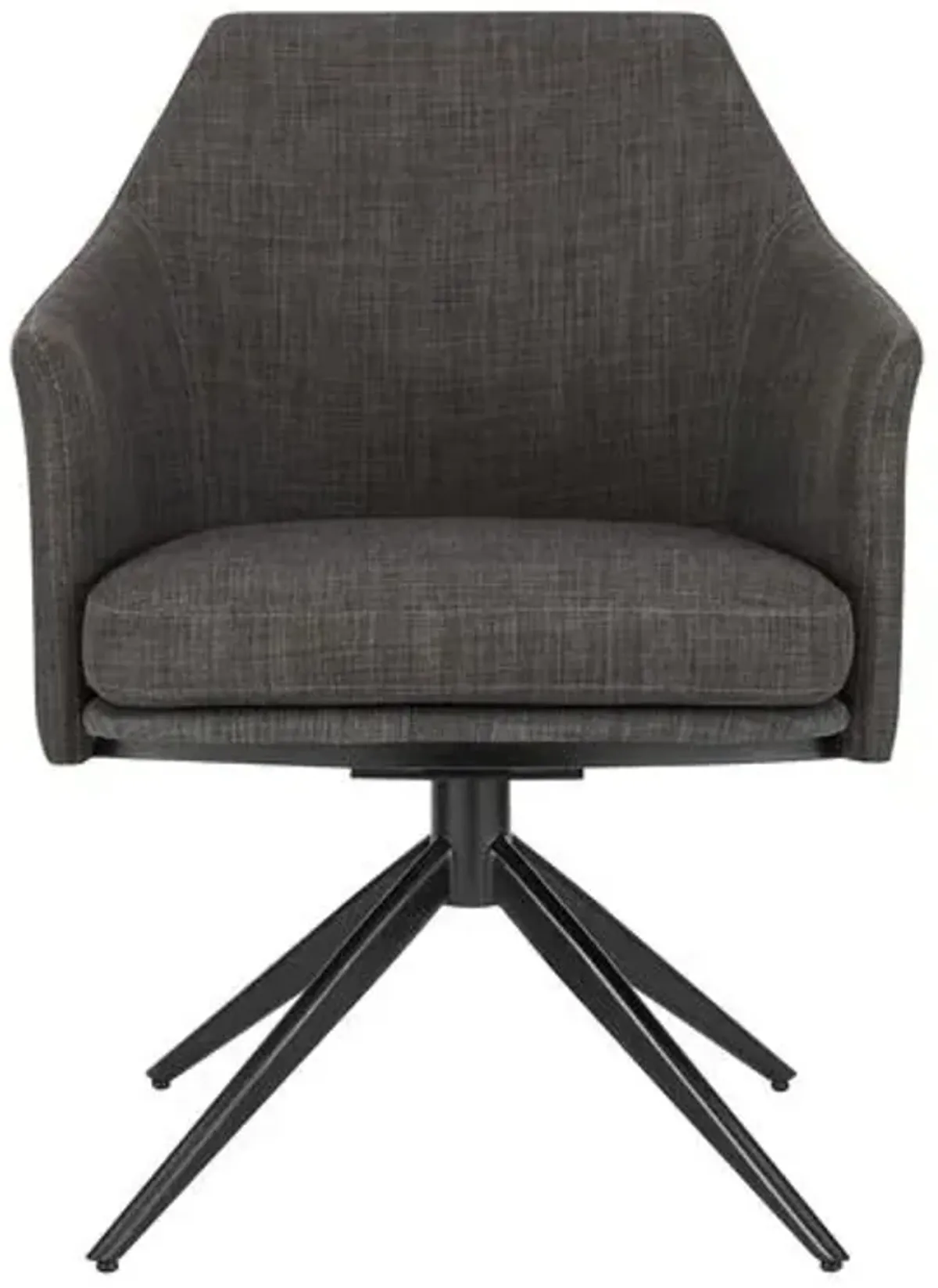 Hygge Twist Swivel Armchair - Gray