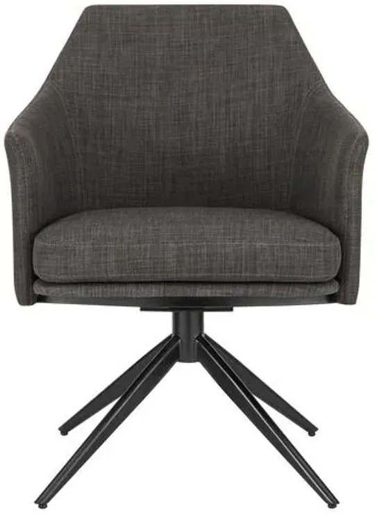 Hygge Twist Swivel Armchair - Gray