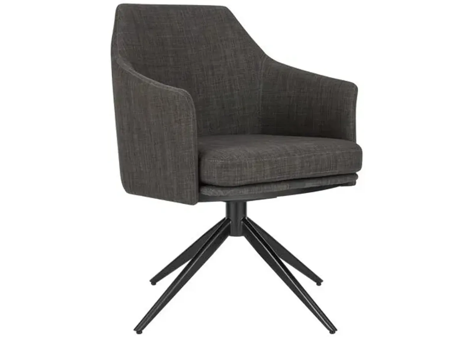 Hygge Twist Swivel Armchair - Gray