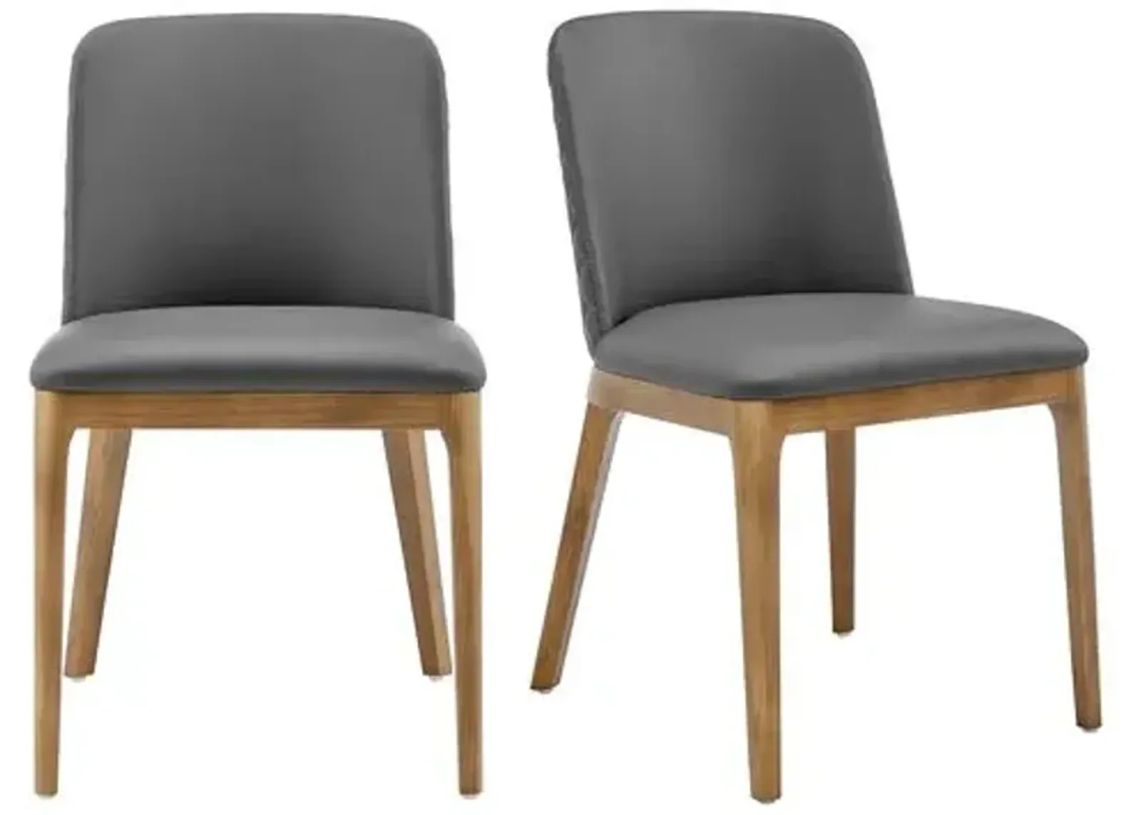 Set of 2 Quinnland Side Chairs - Gray