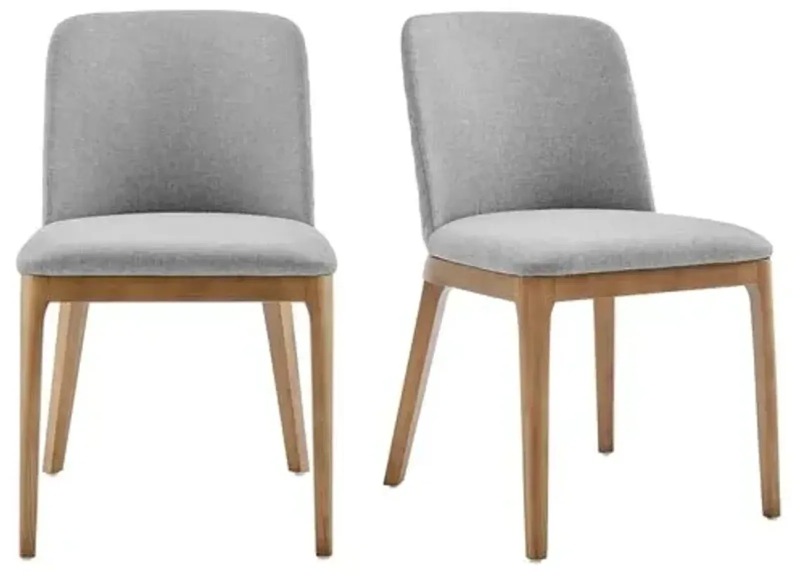 Set of 2 Quinnland Side Chairs - Gray