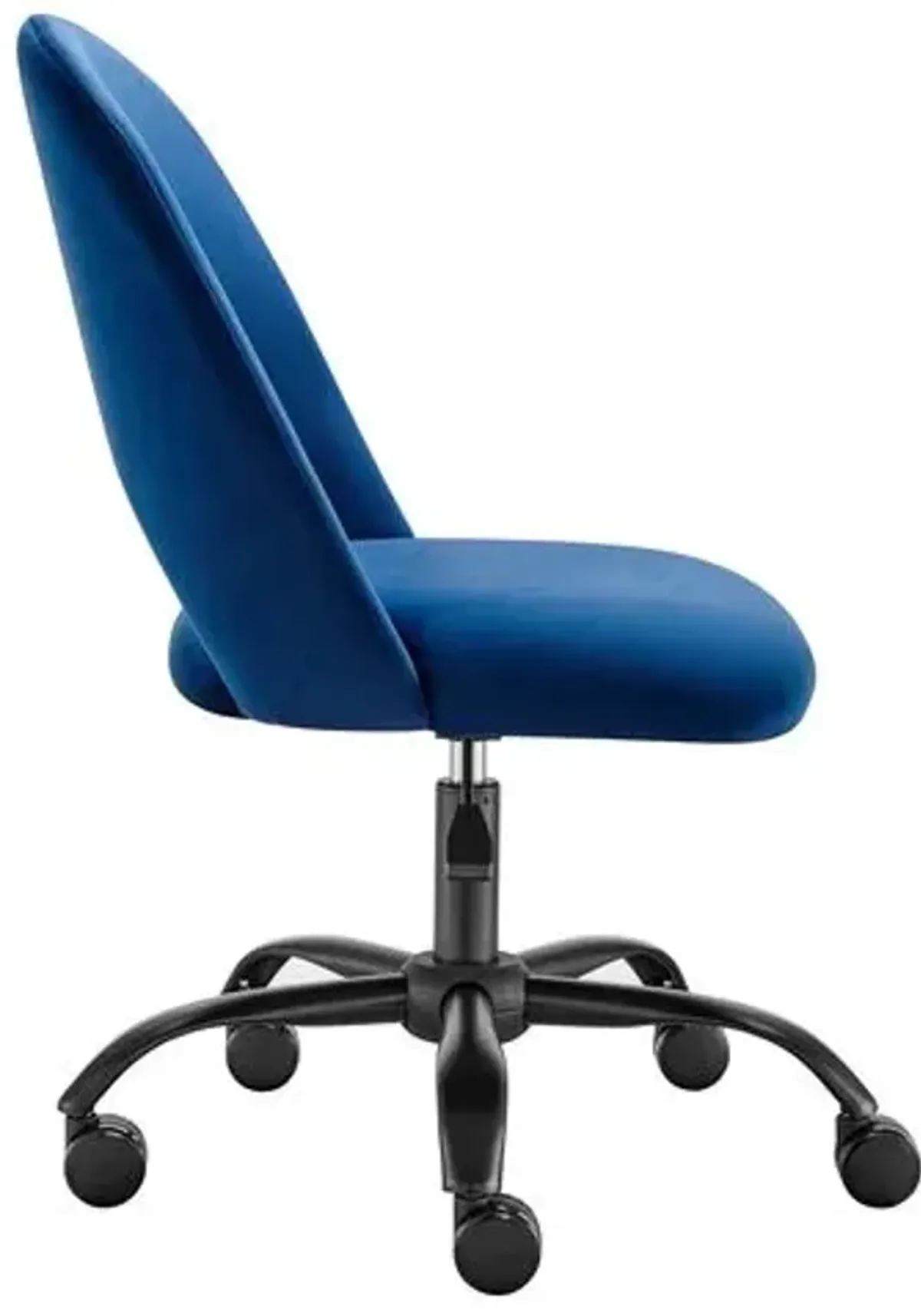 Velstara Office Chair - Velvet - Blue