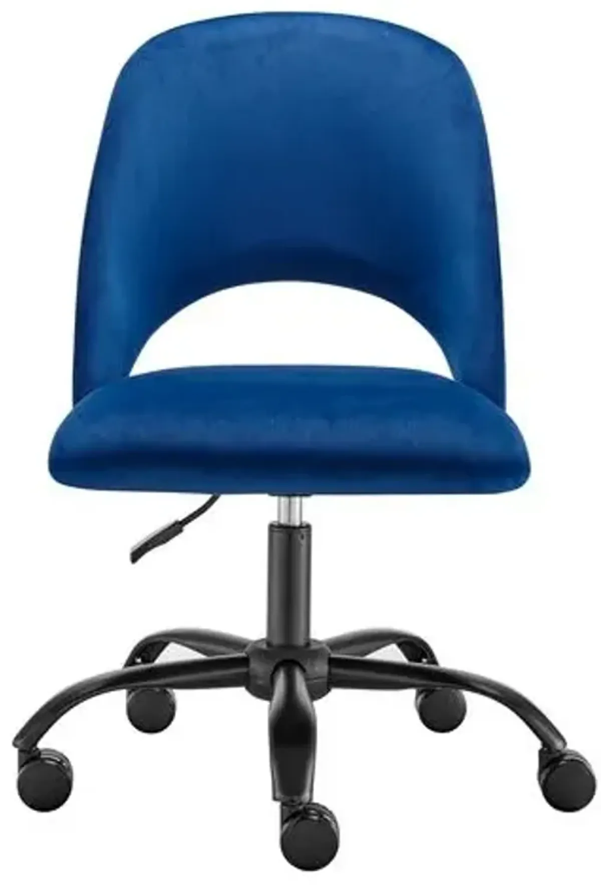 Velstara Office Chair - Velvet - Blue