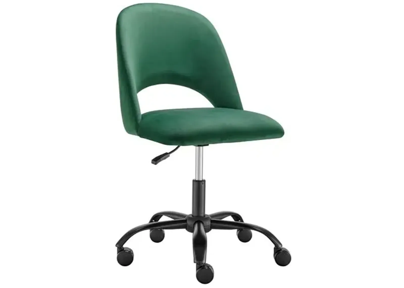 Velstara Office Chair - Velvet - Green