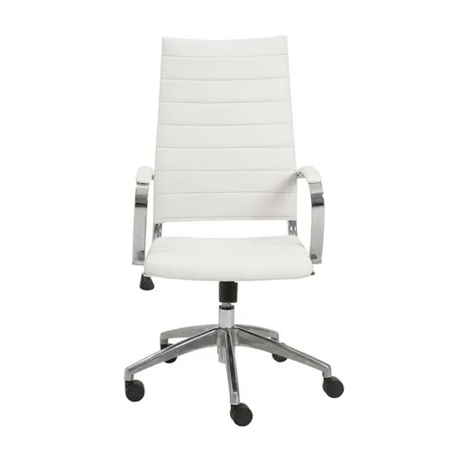 Osbert High Back Office Chair - White