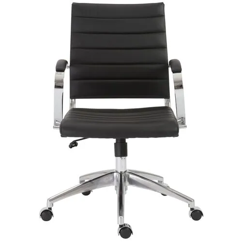 Osbert Low Back Office Chair - Black