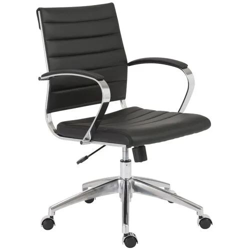 Osbert Low Back Office Chair - Black