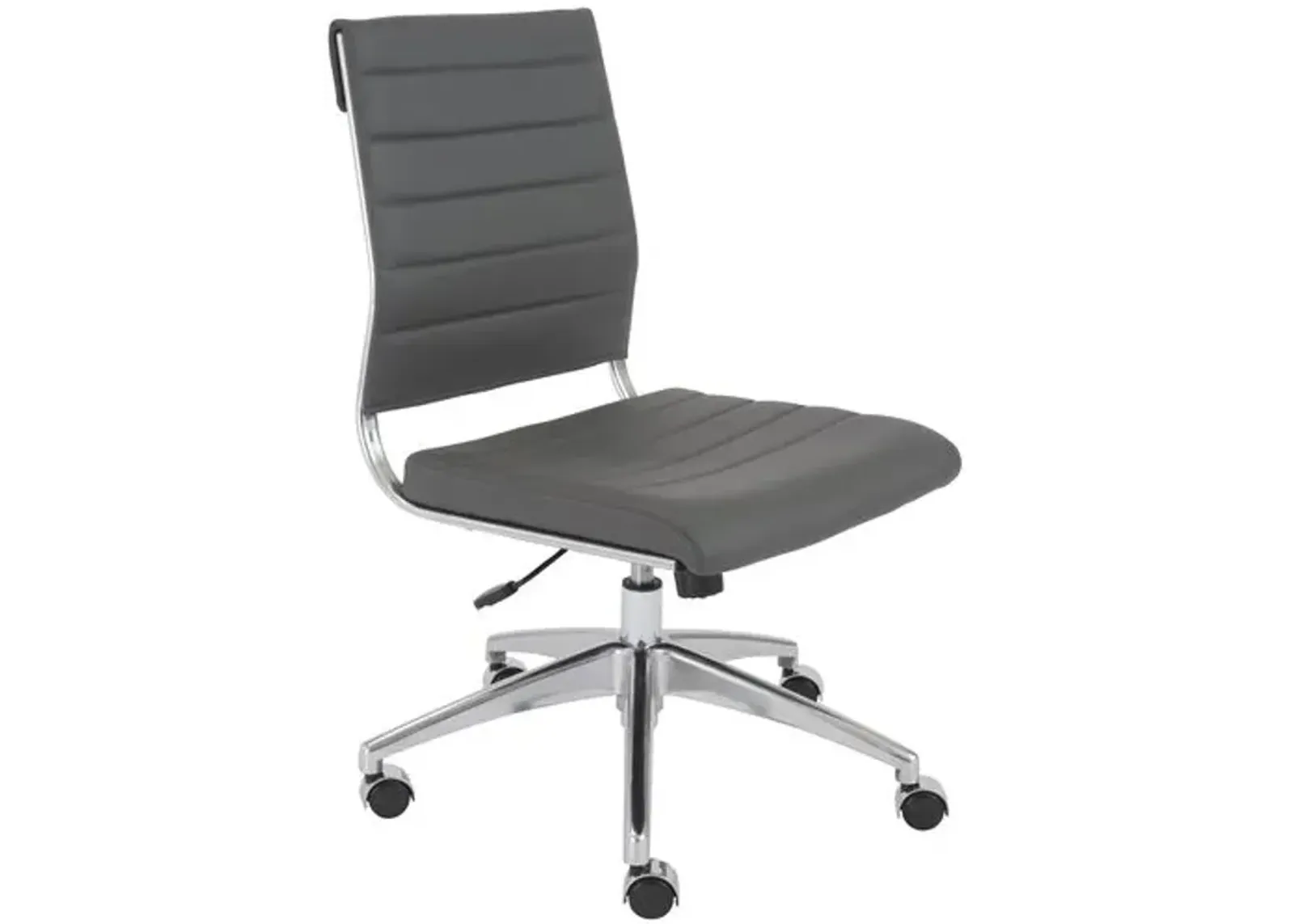 Osbert Low Back Armless Office Chair - Gray