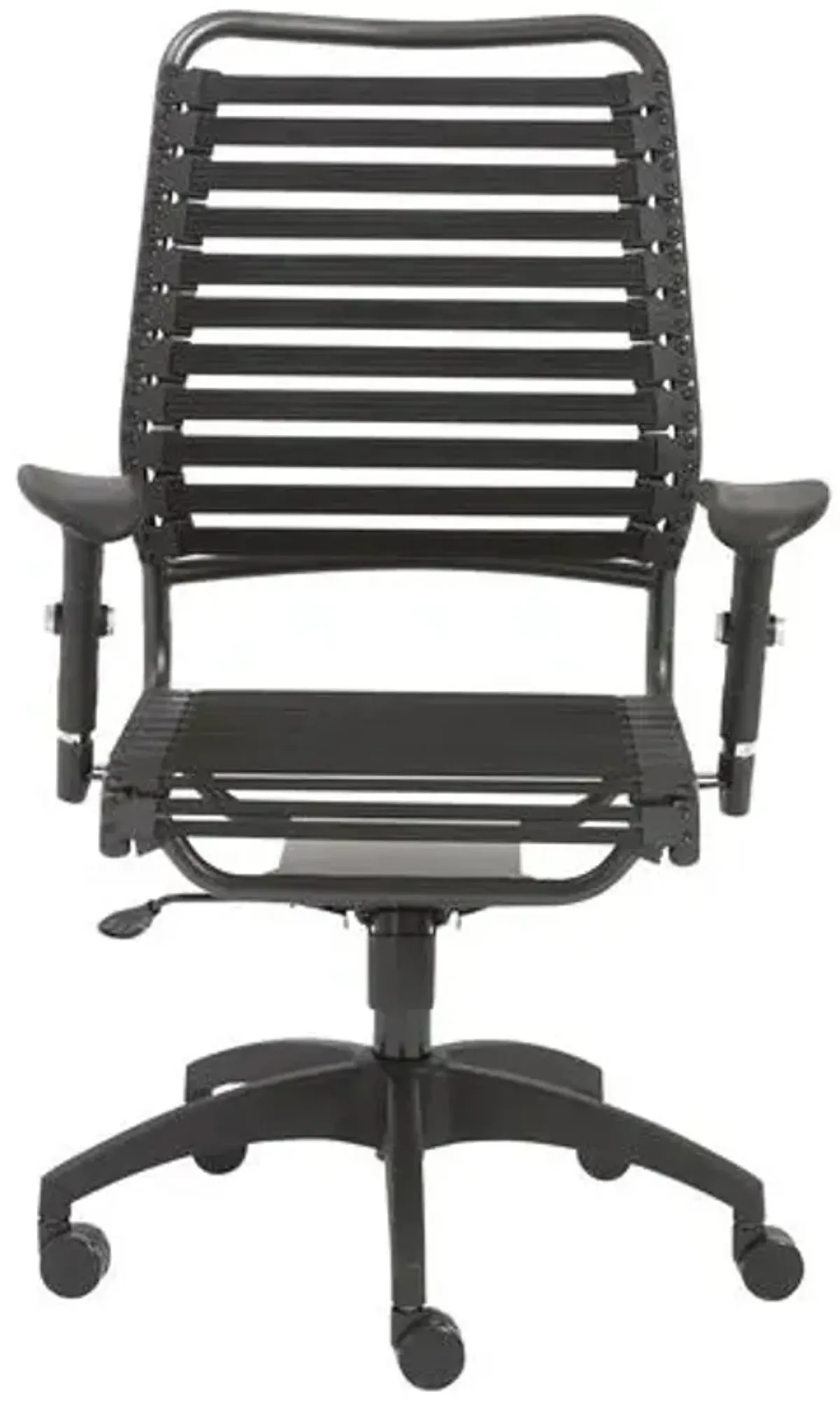 Bungie Comfort Flat High Back Office Chair - Black