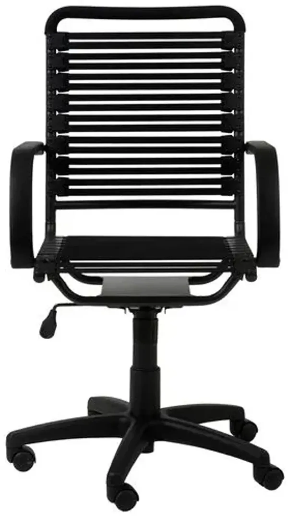 Cordis Flat High Back Office Chair - Black