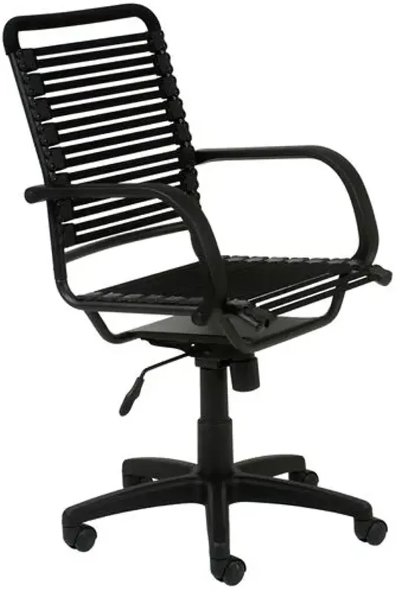 Cordis Flat High Back Office Chair - Black