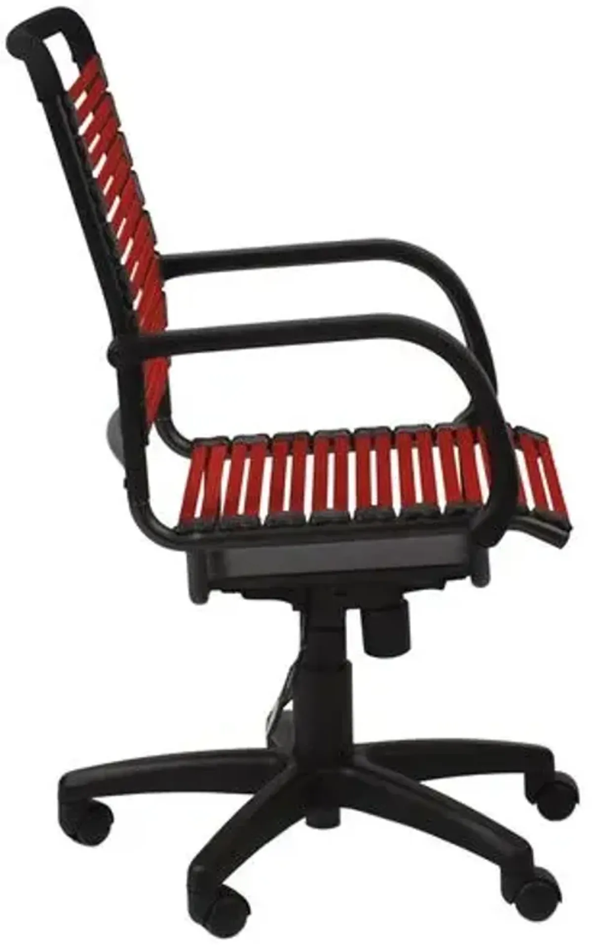 Cordis Flat High Back Office Chair - Red