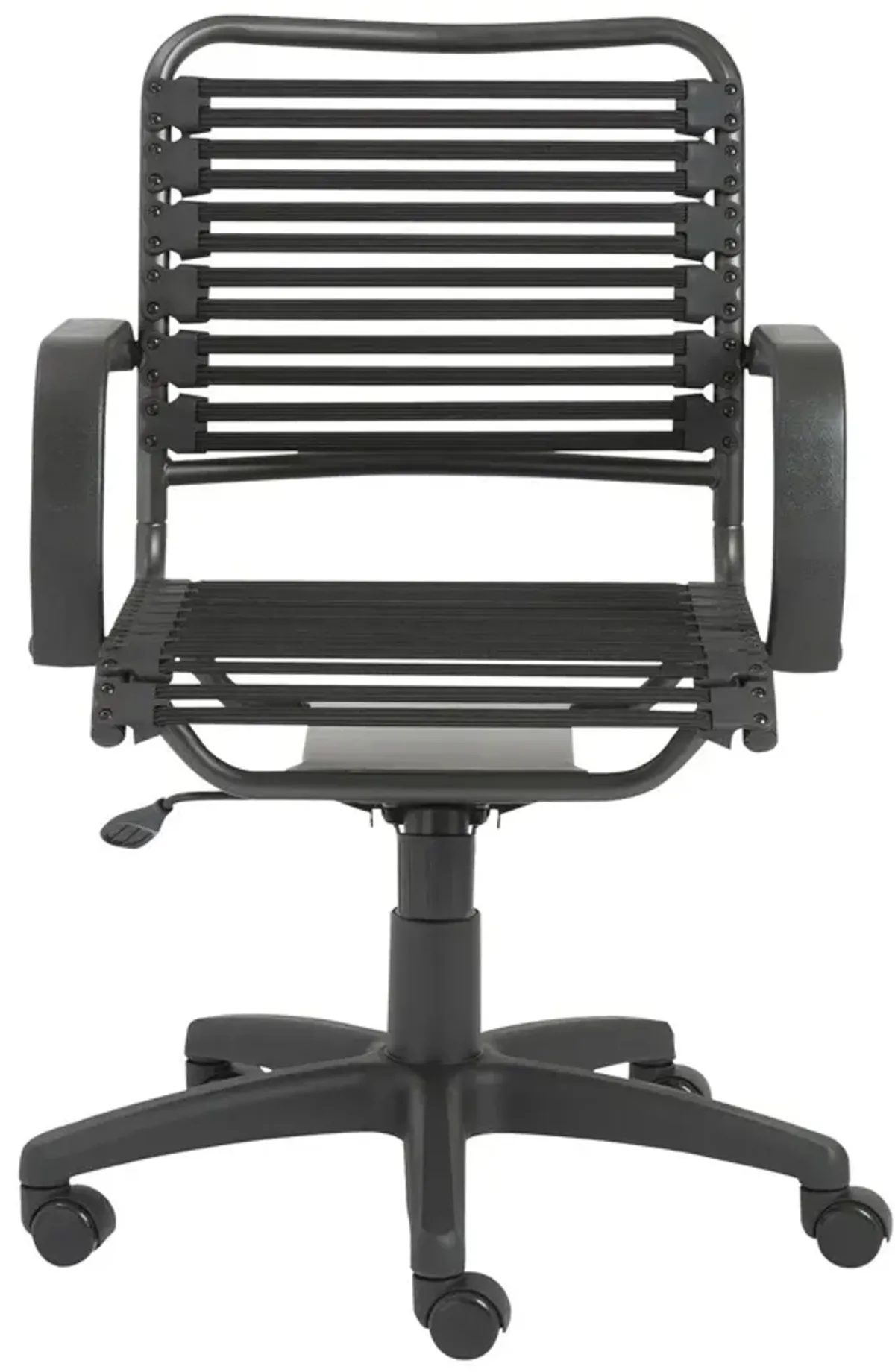 Cordis Flat Mid Back Office Chair, Black