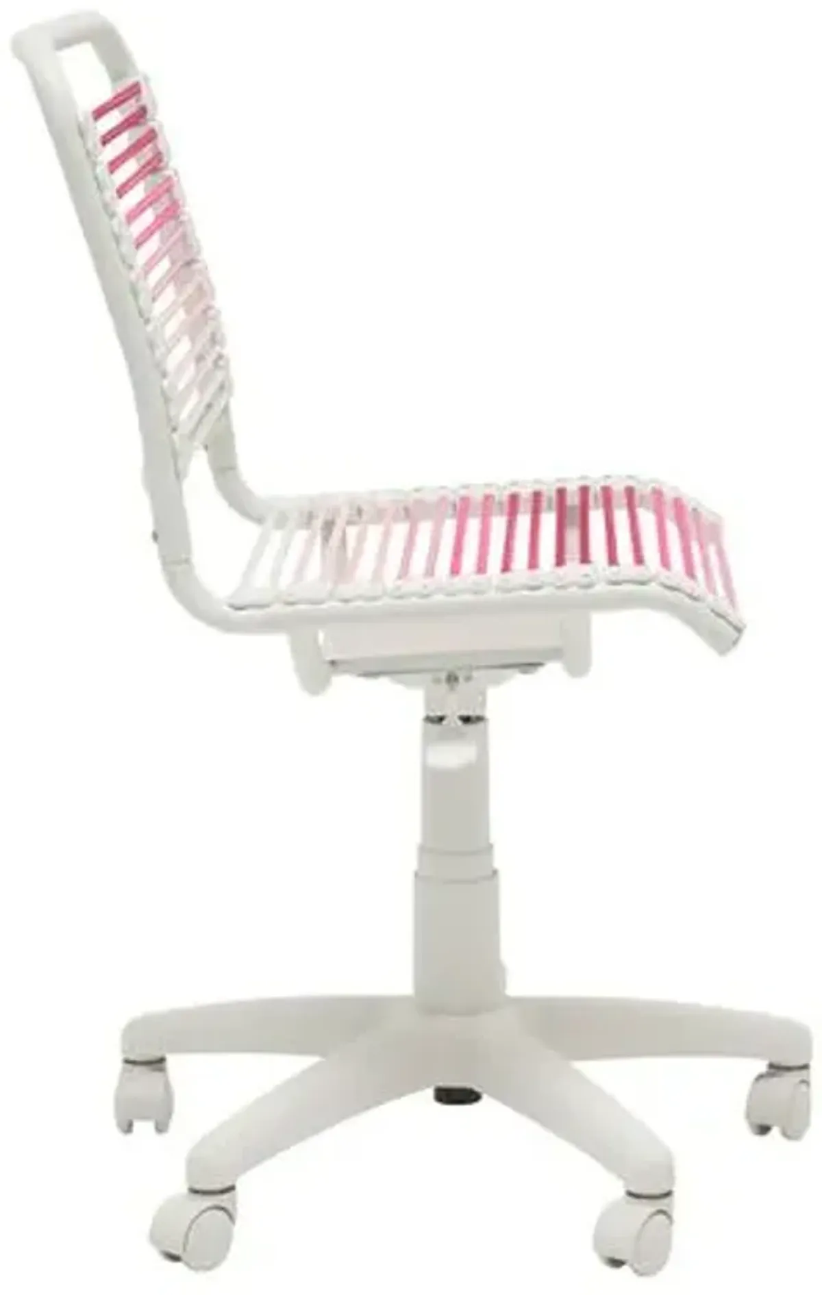 Cordis Low Back Office Chair with J Fittings - Pink