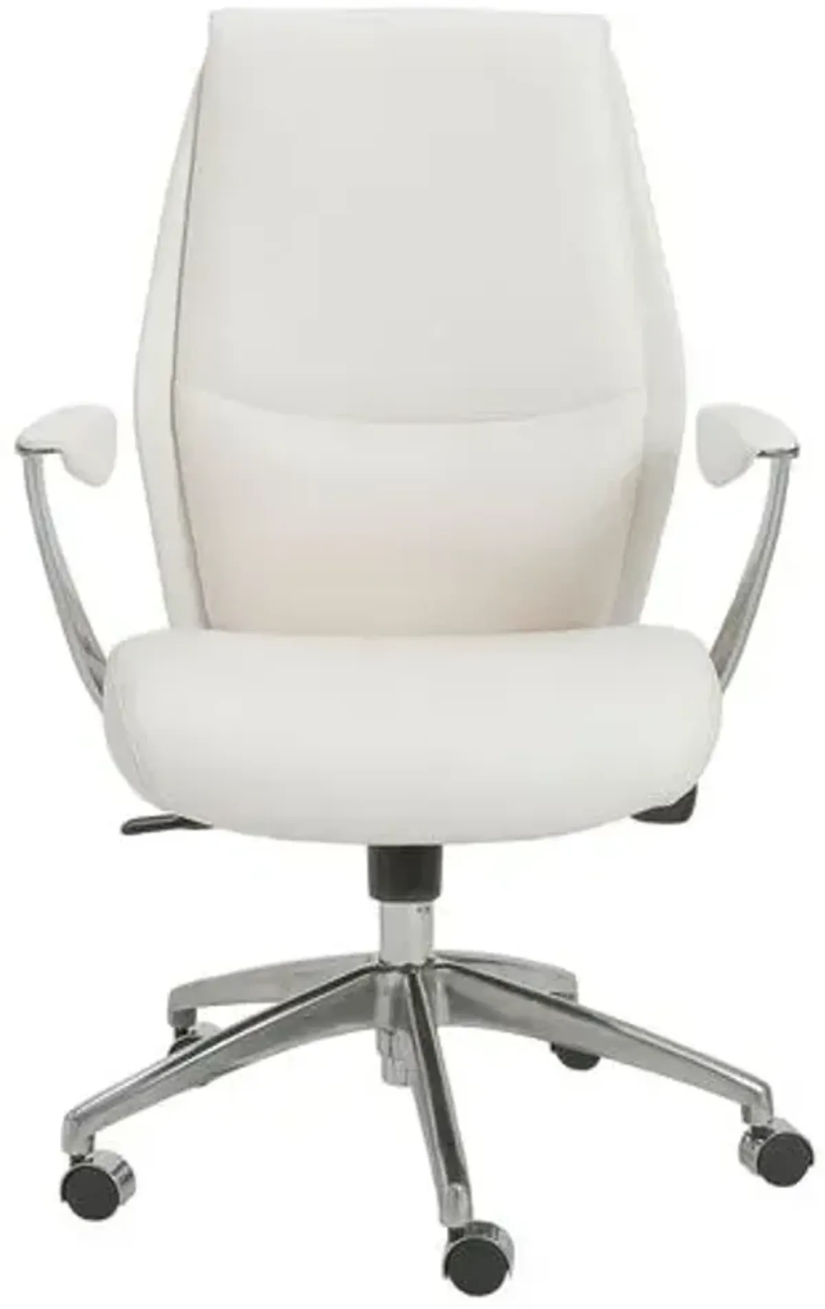 Vireton Low Back Office Chair - White