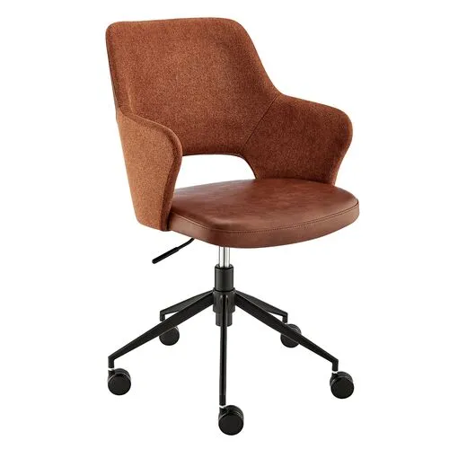 Swayfield Office Chair - Brown