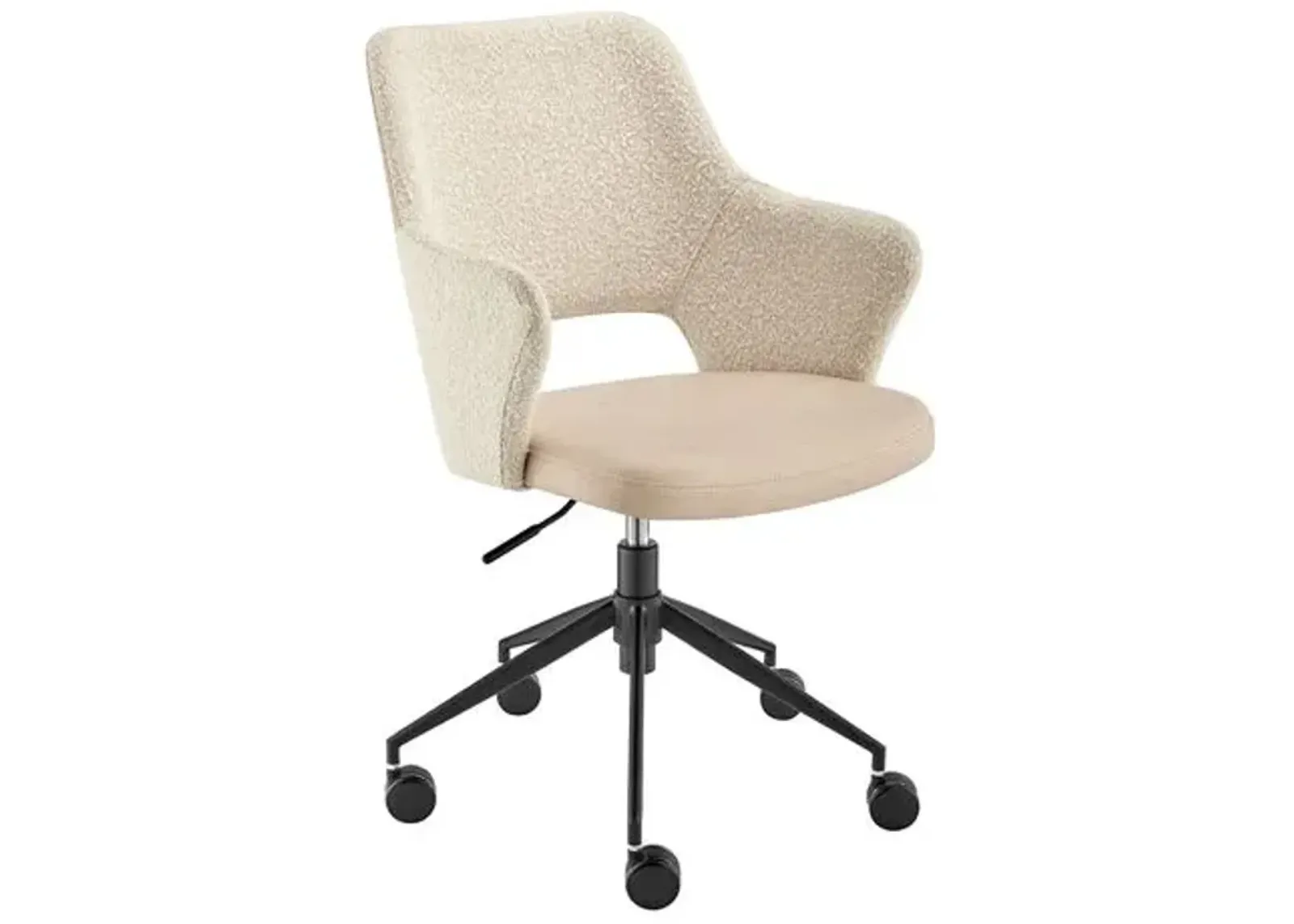 Swayfield Office Chair - Ivory