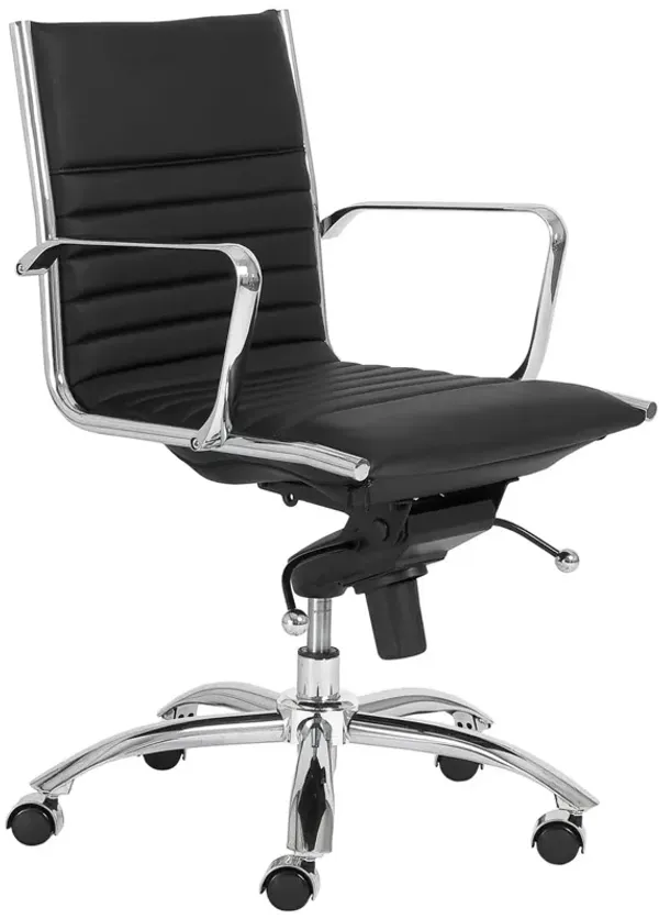 Homer Low Back Office Chair, Leatherette