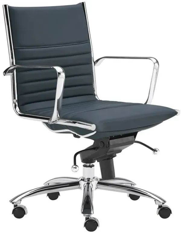 Homer Low Back Office Chair, Leatherette