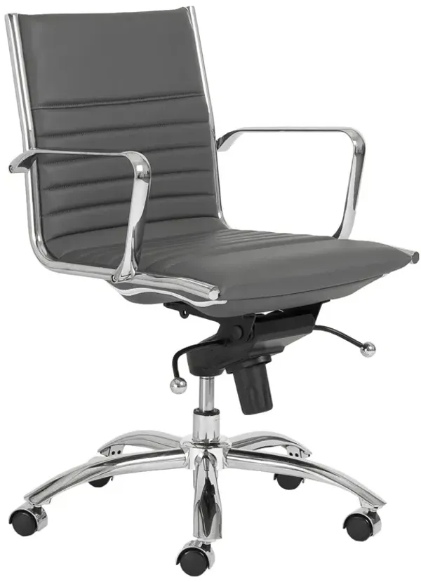 Homer Low Back Office Chair, Leatherette