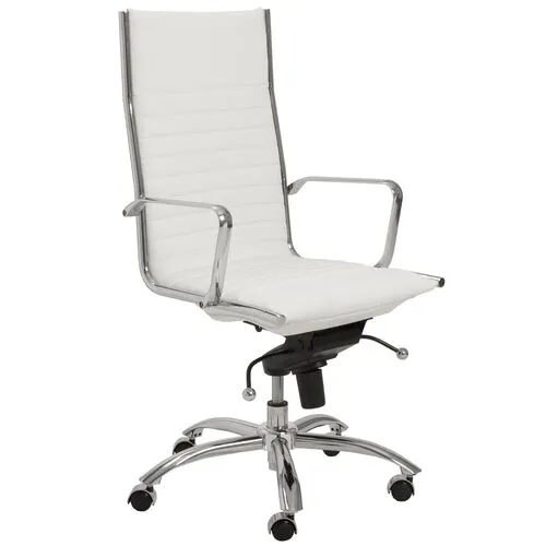 Bungie Comfort High Back Office Chair - White