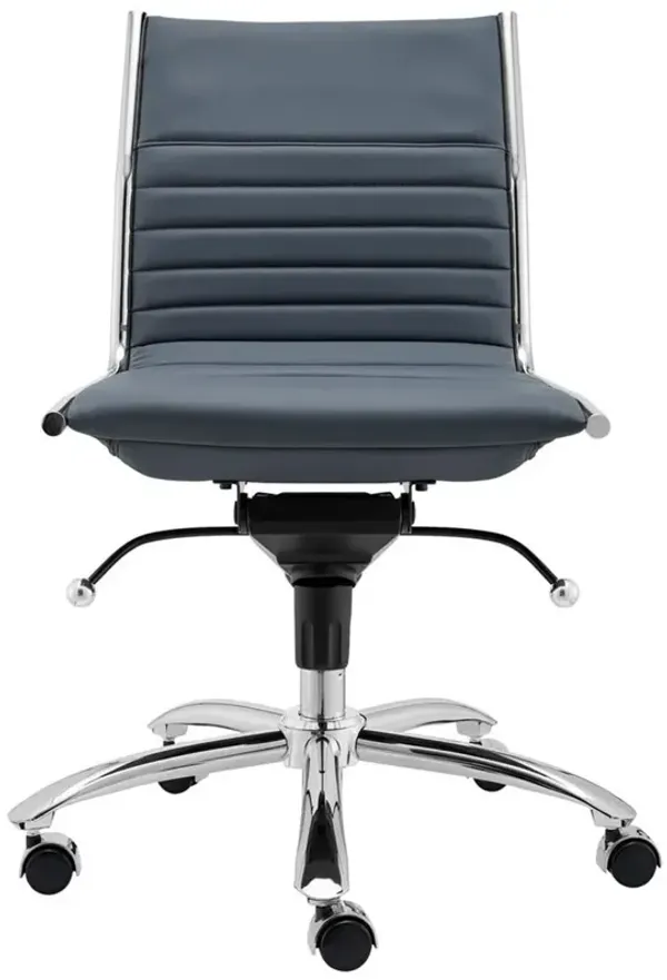 Bungie Comfort Low Back Armless Office Chair