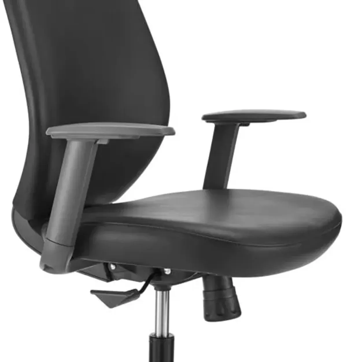 Tevin Low Back Office Chair - Black