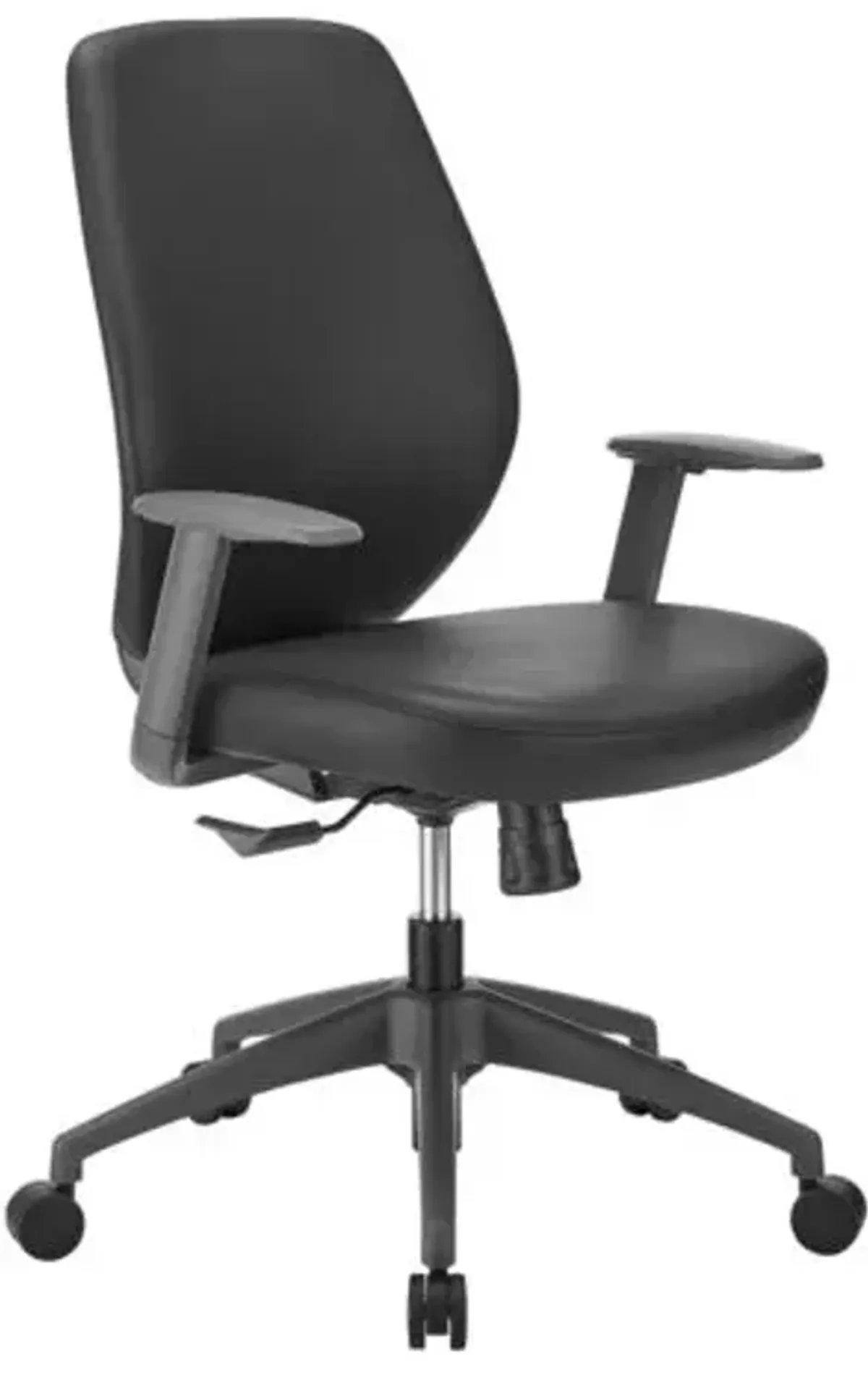 Tevin Low Back Office Chair - Black