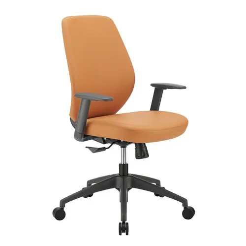 Tevin Low Back Office Chair - Brown