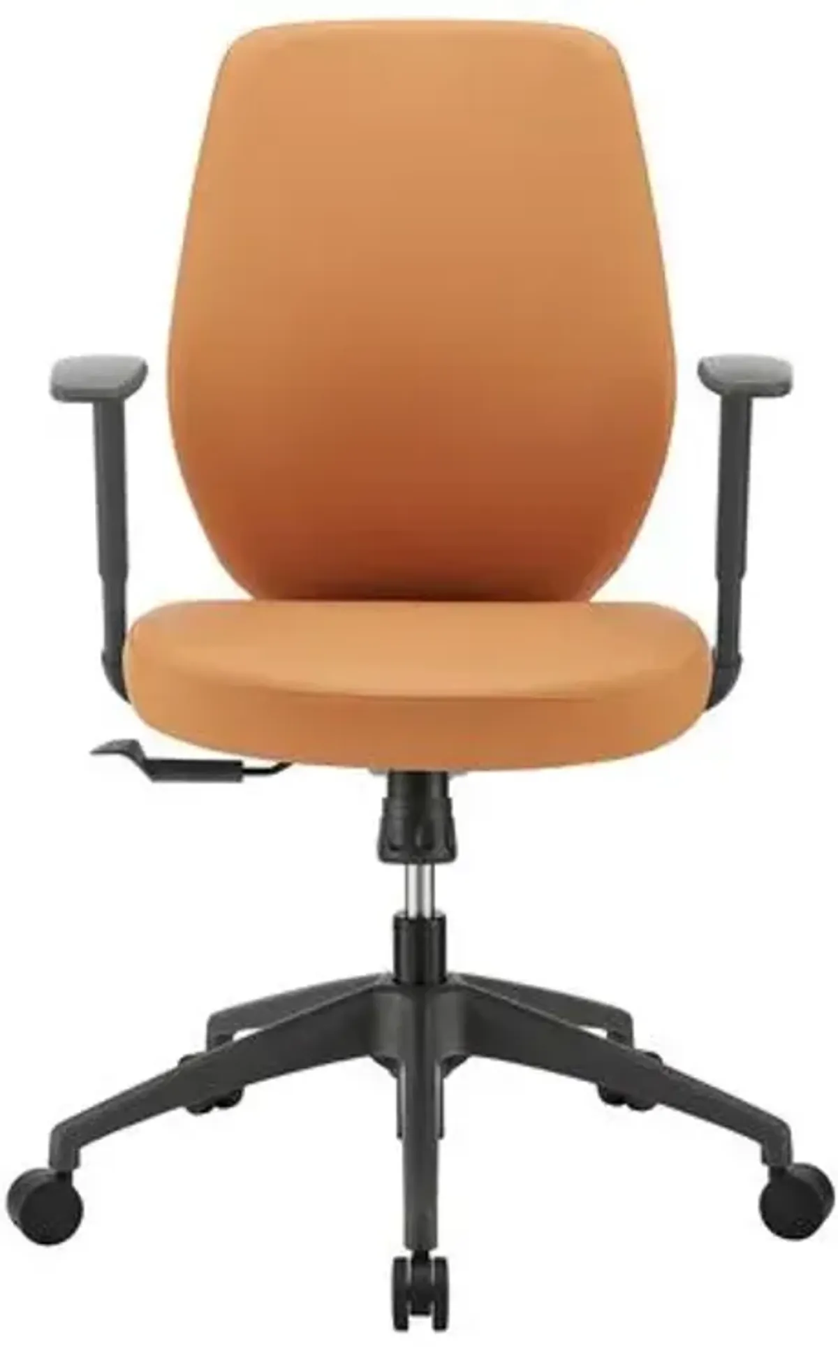 Tevin Low Back Office Chair - Brown