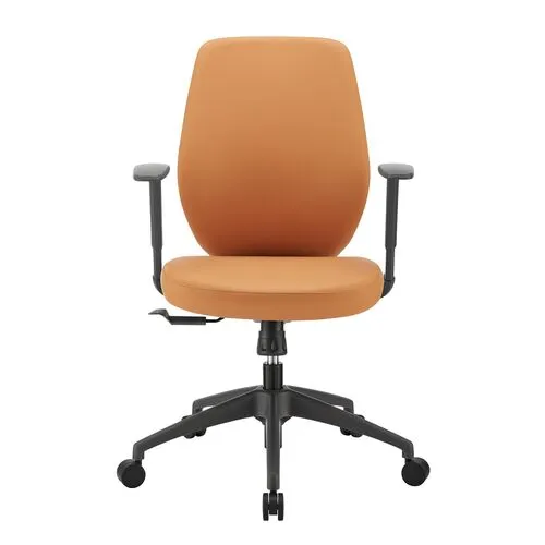 Tevin Low Back Office Chair - Brown