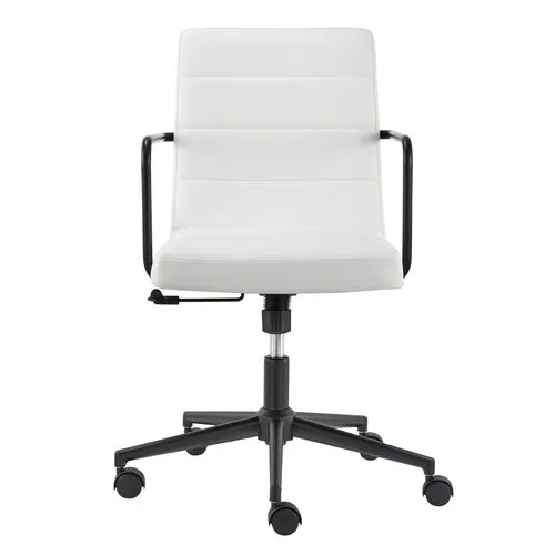 Thalberg Low Back Office Chair - White