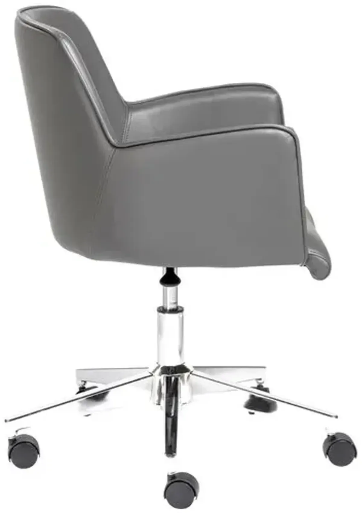 Solstice Pro Office Chair - Gray Leatherette