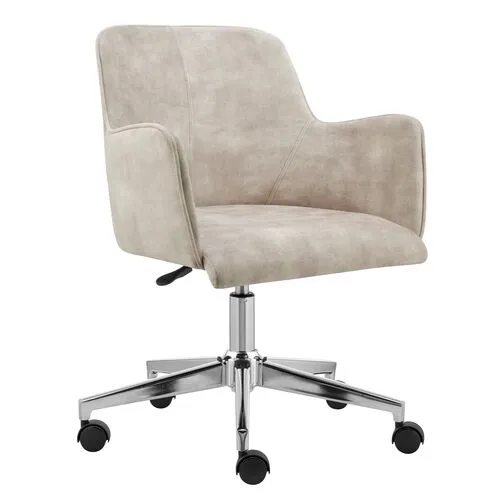 Solstice Pro Office Chair - Velvet - Beige