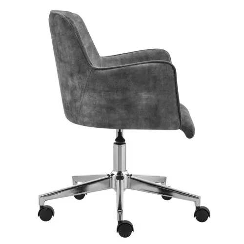 Solstice Pro Office Chair - Velvet - Gray