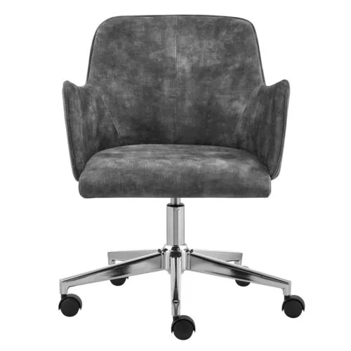 Solstice Pro Office Chair - Velvet - Gray