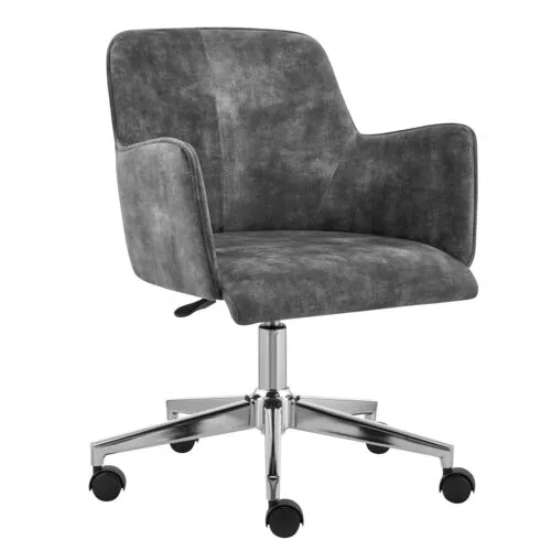 Solstice Pro Office Chair - Velvet - Gray