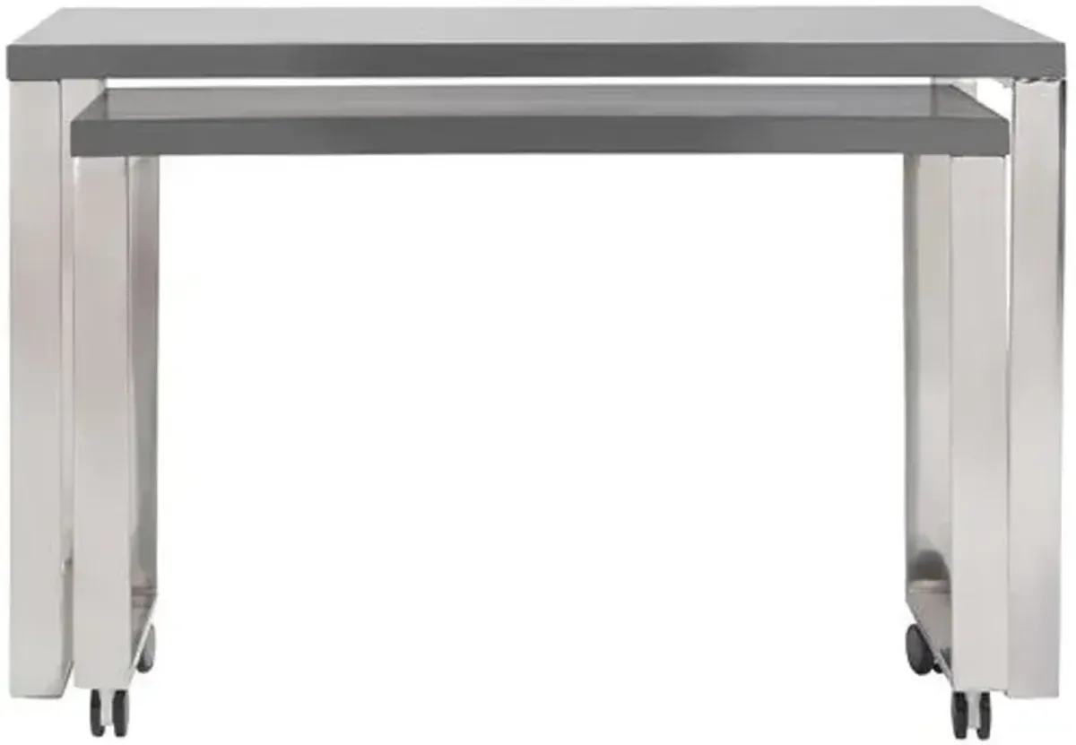 Cresta 40" Desk Return - Gray