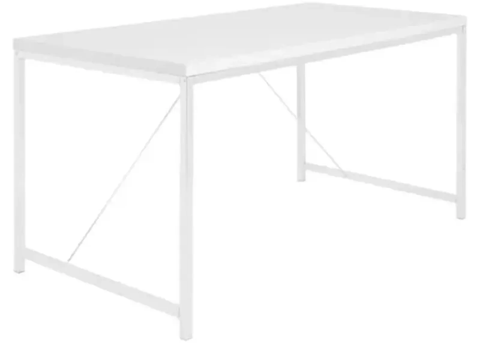 Forgehill Desk - White