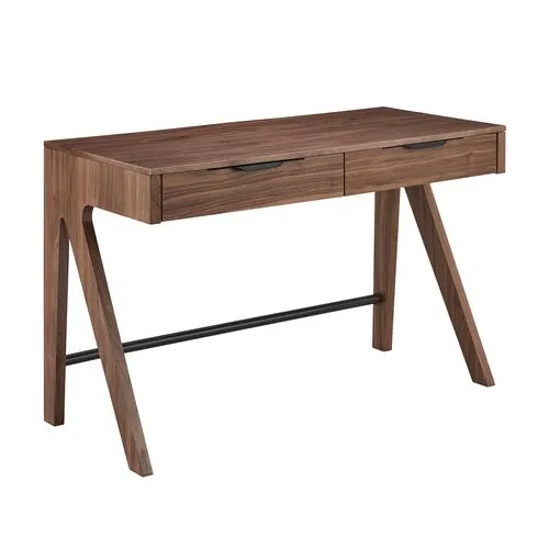 Jonathan Desk - Walnut - Brown