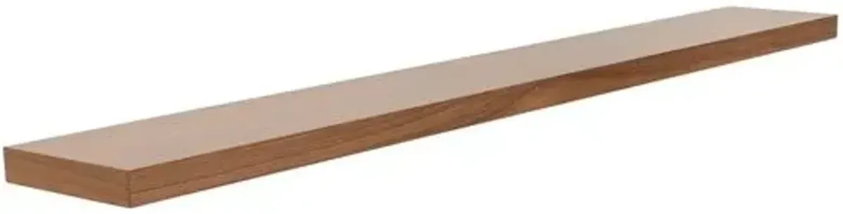 Coralia Floating Shelf - Brown