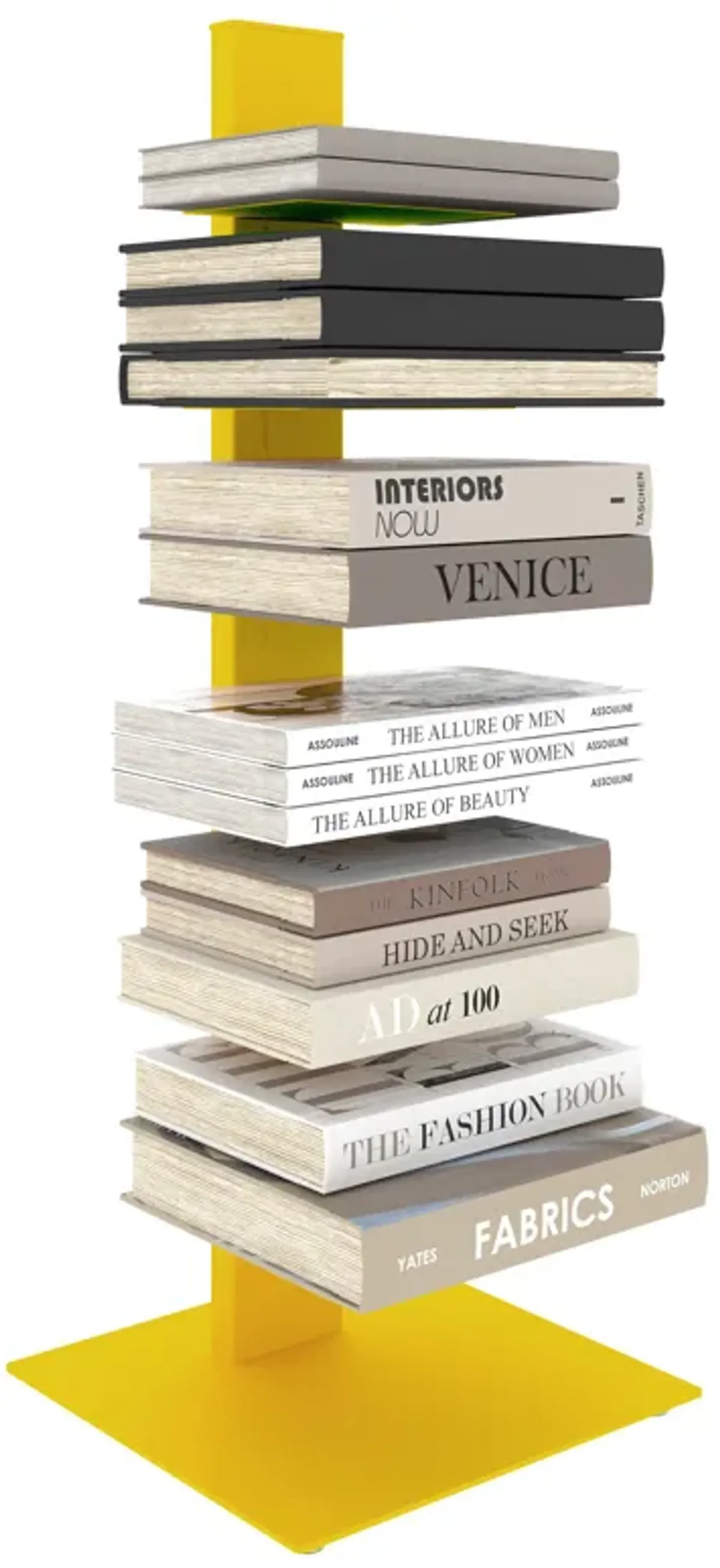 Anthologia Bookcase Tower - Yellow